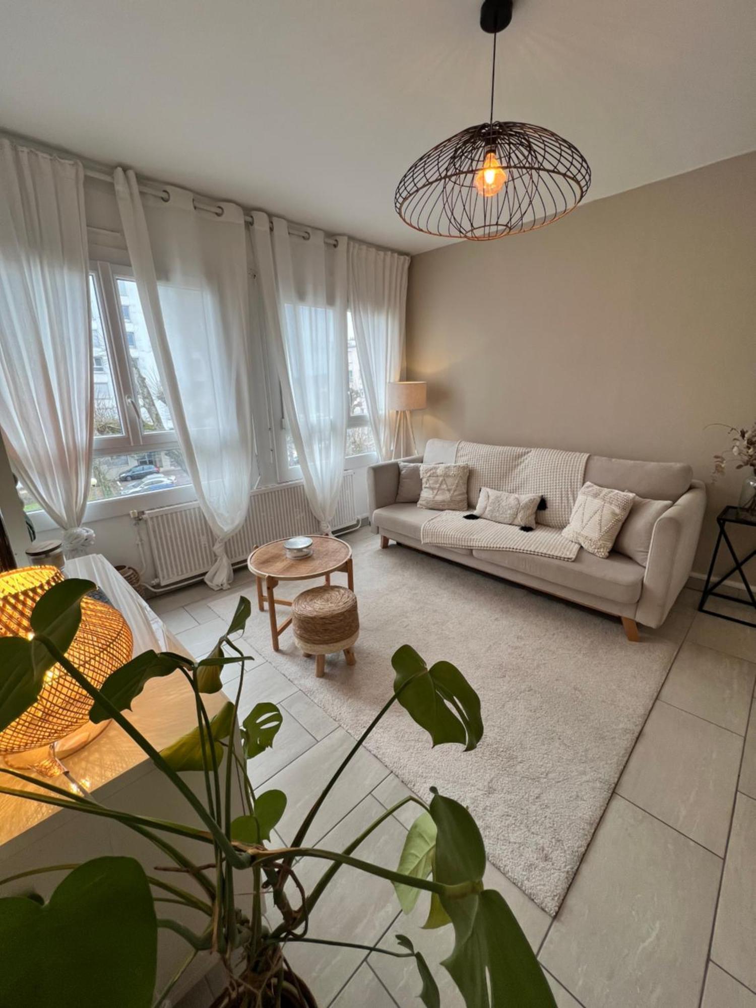 Le Bellevue - T3 - Gare & Les Jardins Darcy - Parking Free Appartement Dijon Buitenkant foto