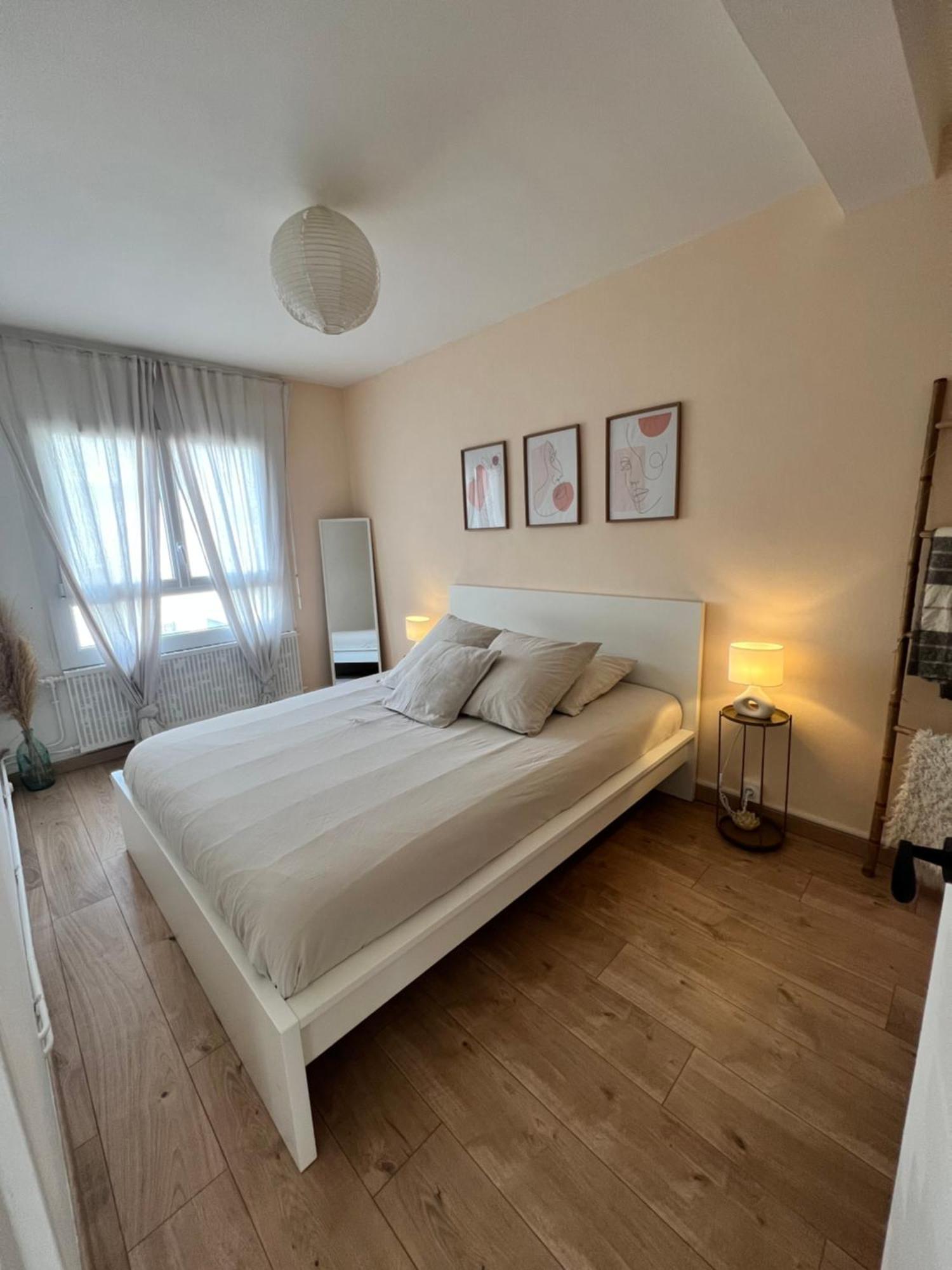 Le Bellevue - T3 - Gare & Les Jardins Darcy - Parking Free Appartement Dijon Buitenkant foto